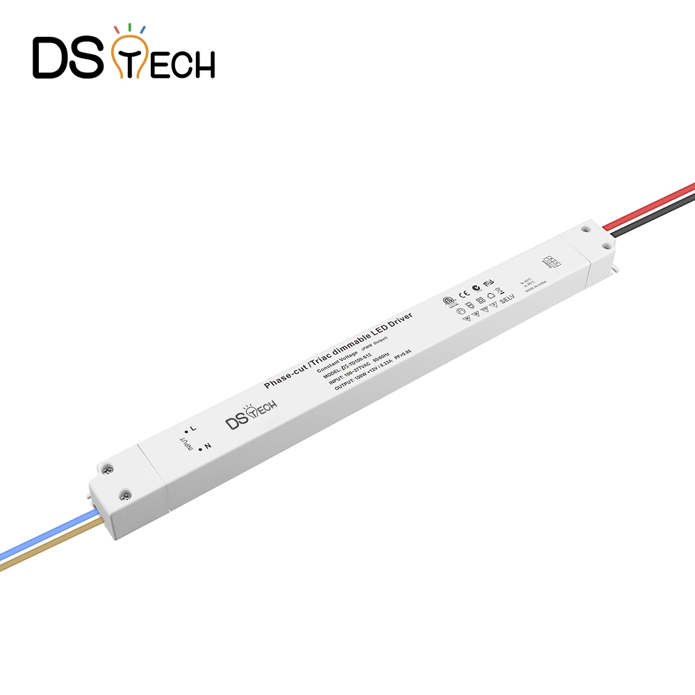 Super Slim LED Driver LED Power Supply 100W Triac Dimmable 0 to 10V Dimmable
